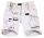 Alessandro Salvarini Herren Designer Cargo Shorts Weiß  O079 W30