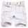 Alessandro Salvarini Herren Designer Cargo Shorts Weiß  O079 W30