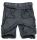 Alessandro Salvarini Herren Designer Cargo Shorts Anthrazit O079 W30