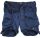 Alessandro Salvarini Herren Designer Cargo Shorts Navy O079 W29