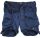Alessandro Salvarini Herren Designer Cargo Shorts Navy O079 W31