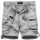 Alessandro Salvarini Herren Designer Cargo Shorts Hellgrau O079 W30