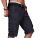 Alessandro Salvarini Herren Designer Cargo Shorts Anthrazit O037 W29