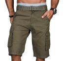 Alessandro Salvarini Herren Designer Cargo Shorts...