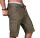 Alessandro Salvarini Herren Designer Cargo Shorts Grün O037 W34