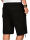 Alessandro Salvarini Herren Designer Cargo Shorts Schwarz O133