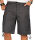 Alessandro Salvarini Herren Designer Cargo Shorts Anthrazit O133