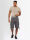 Alessandro Salvarini Herren Designer Cargo Shorts Anthrazit O133