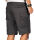 Alessandro Salvarini Herren Designer Cargo Shorts Anthrazit O133 W29