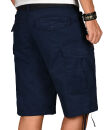 Alessandro Salvarini Herren Designer Cargo Shorts Navy O133 W31