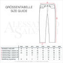 Alessandro Salvarini Herren Jeans Blau Regular Slim O-173 W32 L36
