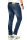 Alessandro Salvarini Herren Jeans Blau Regular Slim O-173 W32 L36