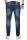 Alessandro Salvarini Herren Jeans Blau Regular Slim O-173 W32 L36