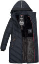 Marikoo Armasa Damen Winter Steppjacke Stepp Parka Winterjacke B842 Navy-Gr.S