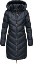 Marikoo Armasa Damen Winter Steppjacke Stepp Parka Winterjacke B842 Navy-Gr.M