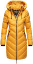 Marikoo Armasa Damen Winter Steppjacke Stepp Parka Winterjacke B842 Gelb-Gr.S