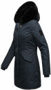 Marikoo Karambaa Damen Winterjacke gefüttert mit Kapuze B843 Navy-Gr.S
