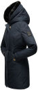 Marikoo Karambaa Damen Winterjacke gefüttert mit Kapuze B843 Navy-Gr.S