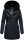 Marikoo Karambaa Damen Winterjacke gefüttert mit Kapuze B843 Navy-Gr.S