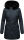Marikoo Karambaa Damen Winterjacke gefüttert mit Kapuze B843 Navy-Gr.S