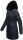 Marikoo Karambaa Damen Winterjacke gefüttert mit Kapuze B843 Navy-Gr.S