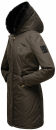 Marikoo Karambaa Damen Winterjacke gefüttert mit Kapuze B843 Anthrazit-Gr.S