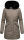 Marikoo Karambaa Damen Winterjacke gefüttert mit Kapuze B843 Grau-Gr.S