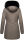 Marikoo Karambaa Damen Winterjacke gefüttert mit Kapuze B843 Grau-Gr.M
