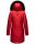 Navahoo Tiniis Damen Winterjacke mit Brusttaschen Kapuze Kunstfell B845 Rot-Gr.S
