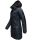 Navahoo Tiniis Damen Winterjacke mit Brusttaschen Kapuze Kunstfell B845 Navy-Gr.XS