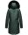 Navahoo Tiniis Damen Winterjacke mit Brusttaschen Kapuze Kunstfell B845 Grün-Gr.S