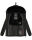 Navahoo Milianaa Damen Winter Steppjacke gefüttert Kapuze Kunstfell B846 Schwarz-Gr.M