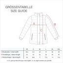 Navahoo Milianaa Damen Winter Steppjacke gefüttert Kapuze Kunstfell B846 Rot-Gr.L