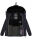 Navahoo Milianaa Damen Winter Steppjacke gefüttert Kapuze Kunstfell B846 Navy-Gr.M