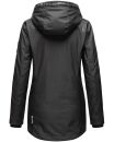 Navahoo Lindraa Damen Parka Regenjacke warm gefüttert Teddyfell Kapuze B847 Schwarz-Gr.XL