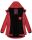 Navahoo Lindraa Damen Parka Regenjacke warm gefüttert Teddyfell Kapuze B847 Rot-Gr.XS