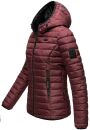 Marikoo Jaylaa Damen Steppjacke mit Kapuze gesteppt B848