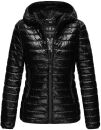 Marikoo Jaylaa Damen Steppjacke mit Kapuze gesteppt B848...