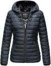 Marikoo Jaylaa Damen Steppjacke mit Kapuze gesteppt B848...