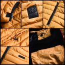 Marikoo Jaylaa Damen Steppjacke mit Kapuze gesteppt B848 Gelb-Gr.XS