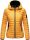 Marikoo Jaylaa Damen Steppjacke mit Kapuze gesteppt B848 Gelb-Gr.XS