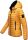 Marikoo Jaylaa Damen Steppjacke mit Kapuze gesteppt B848 Gelb-Gr.XS
