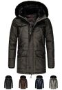 Navahoo Luaan Herren Winterjacke Parka mit Kapuze B849