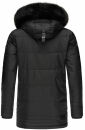 Navahoo Luaan Herren Winterjacke Parka mit Kapuze B849 Schwarz-Gr.S