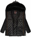 Navahoo Luaan Herren Winterjacke Parka mit Kapuze B849 Schwarz-Gr.S