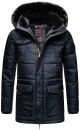 Navahoo Luaan Herren Winterjacke Parka mit Kapuze B849...