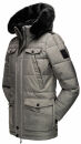 Navahoo Luaan Herren Winterjacke Parka mit Kapuze B849 Grau-Gr.XXL