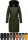 Navahoo Fahmiyaa Damen lange Winterjacke Mantel gesteppt B850