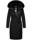 Navahoo Fahmiyaa Damen lange Winterjacke Mantel gesteppt...