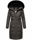 Navahoo Fahmiyaa Damen lange Winterjacke Mantel gesteppt...